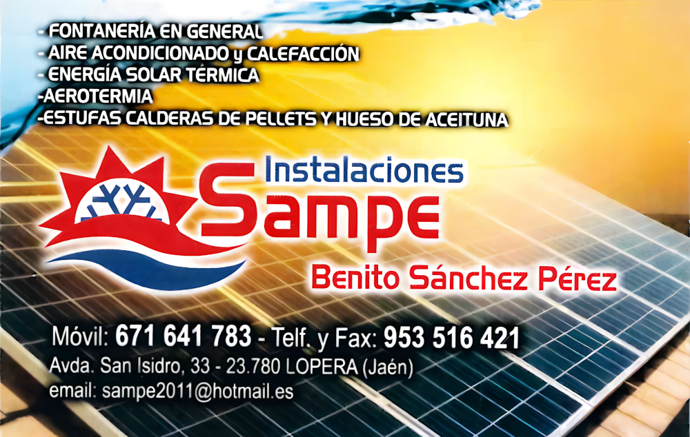 tarjeta visita fontanero